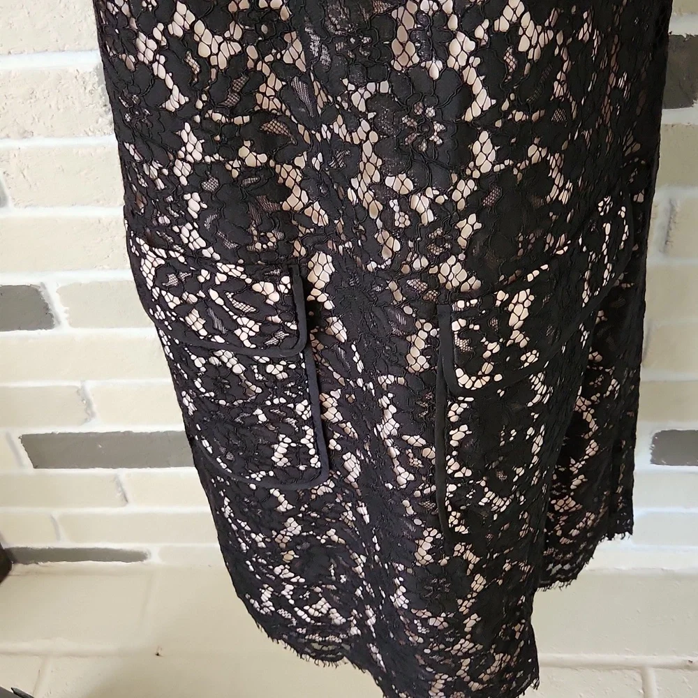 J. Crew Lace Dress Scalloped Hem Dress